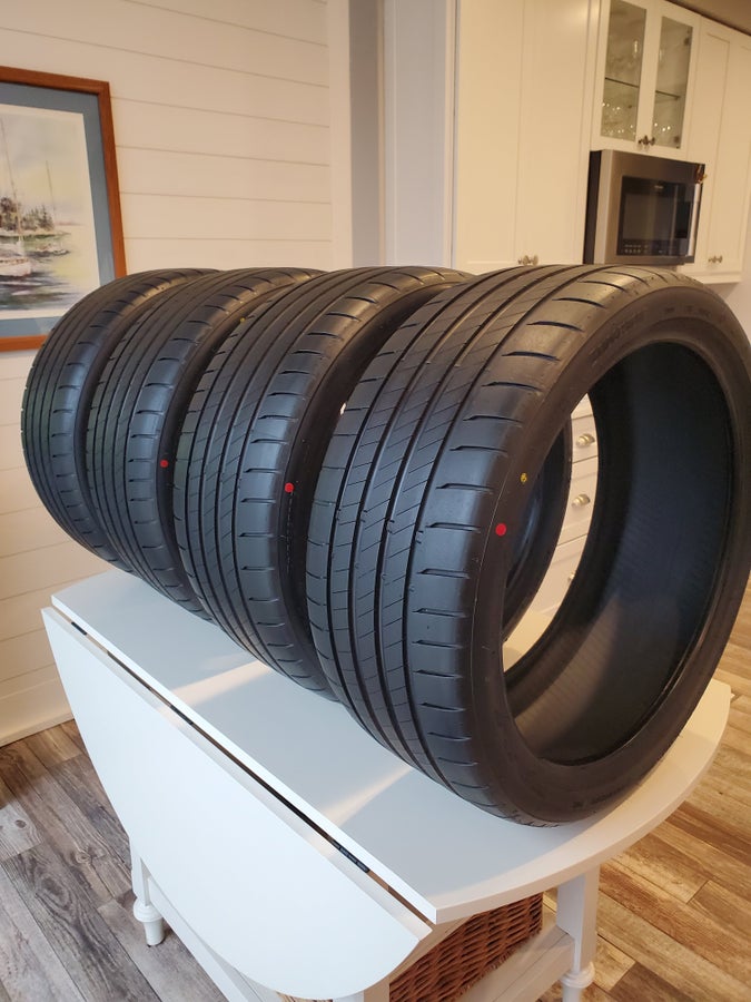 (4) Bridgestone Potenza S005 UHP Summer Tires (235/35-R19) $550